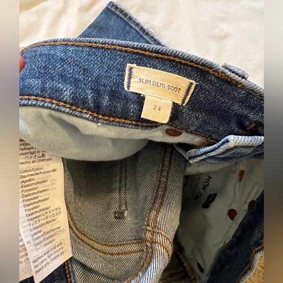Madewell Slim Demi Boot Jeans - Picture 4 of 4